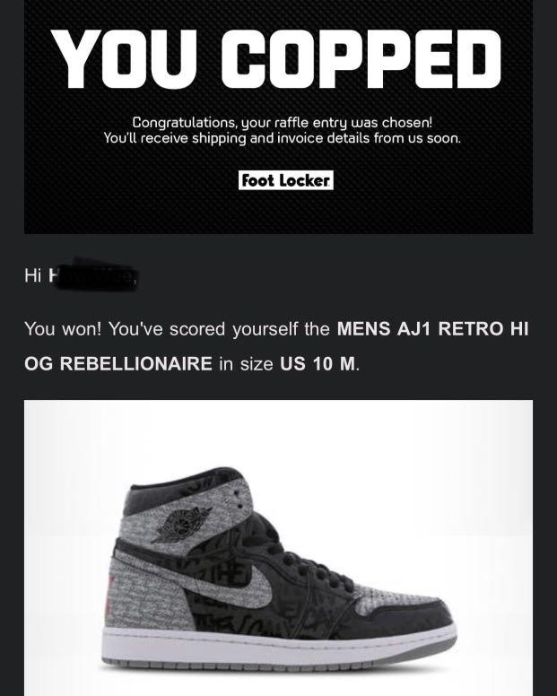 jordan 1 retro high rookie of the year foot locker