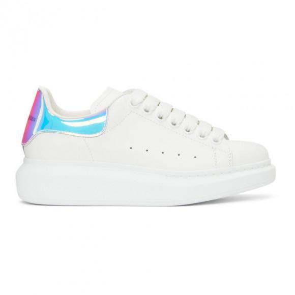 Alexander mcqueen sales holographic trainers