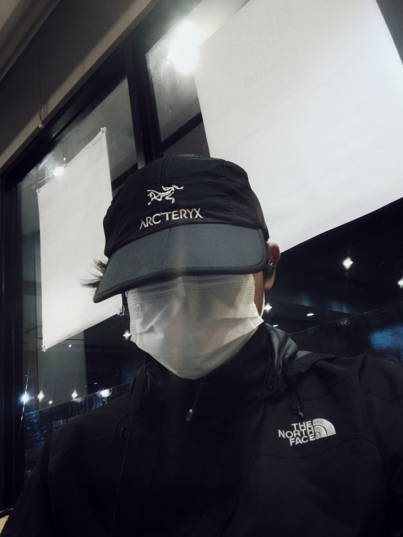 Arcteryx Cap Vintage, Fesyen Pria 