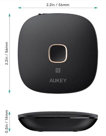 Audio Bluetooth V5 0 Audio Receiver With Nfc Enabled Aukey Br C16 Audio Portable Audio Accessories On Carousell