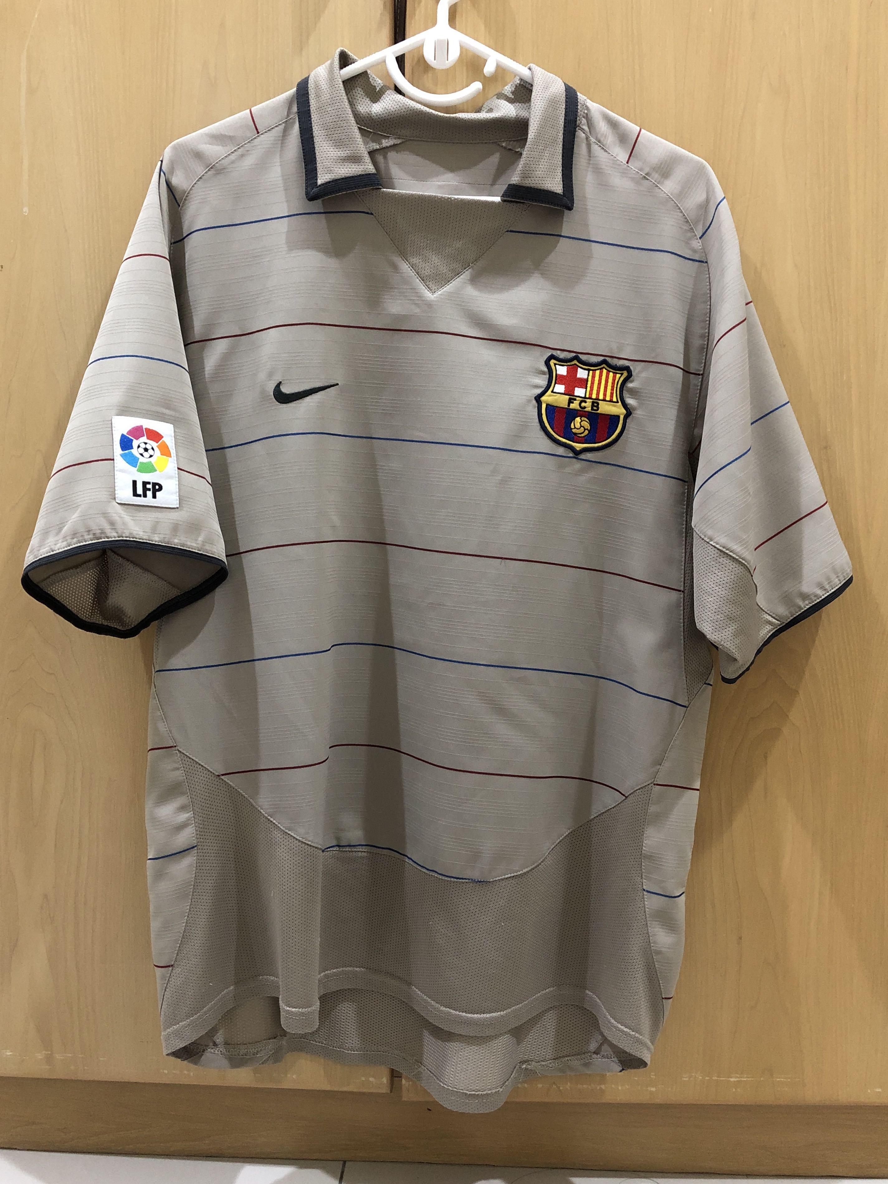 Authentic Barcelona 2003 2005 away third kit jersey football