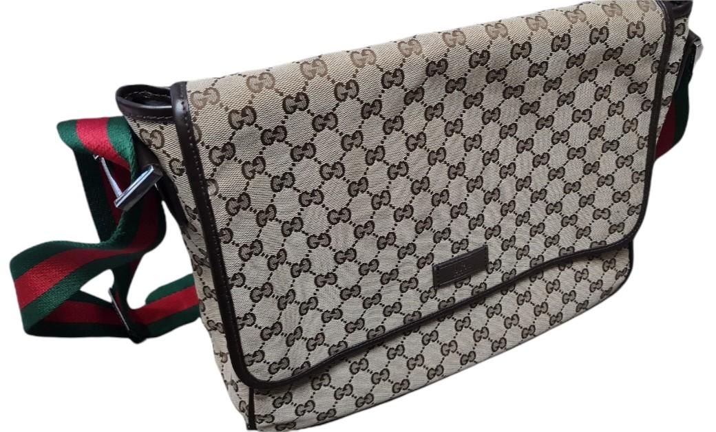AUTHENTIC Gucci Messenger Bag, Men's Fashion, Bags, Sling Bags on Carousell