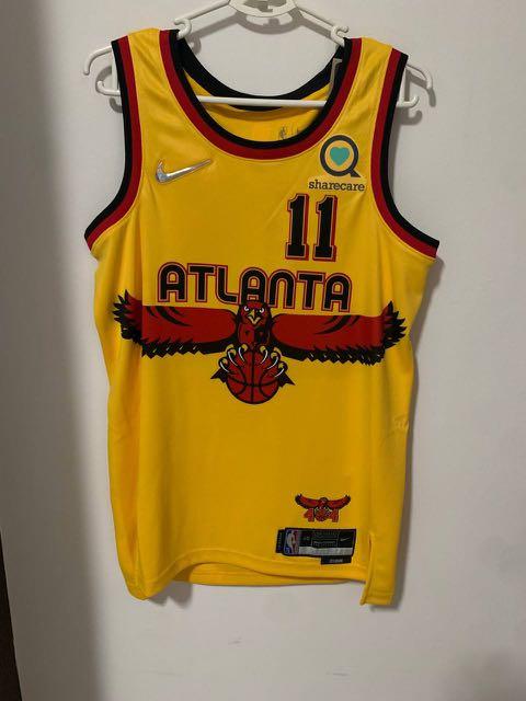 Authentic trae young jersey clearance