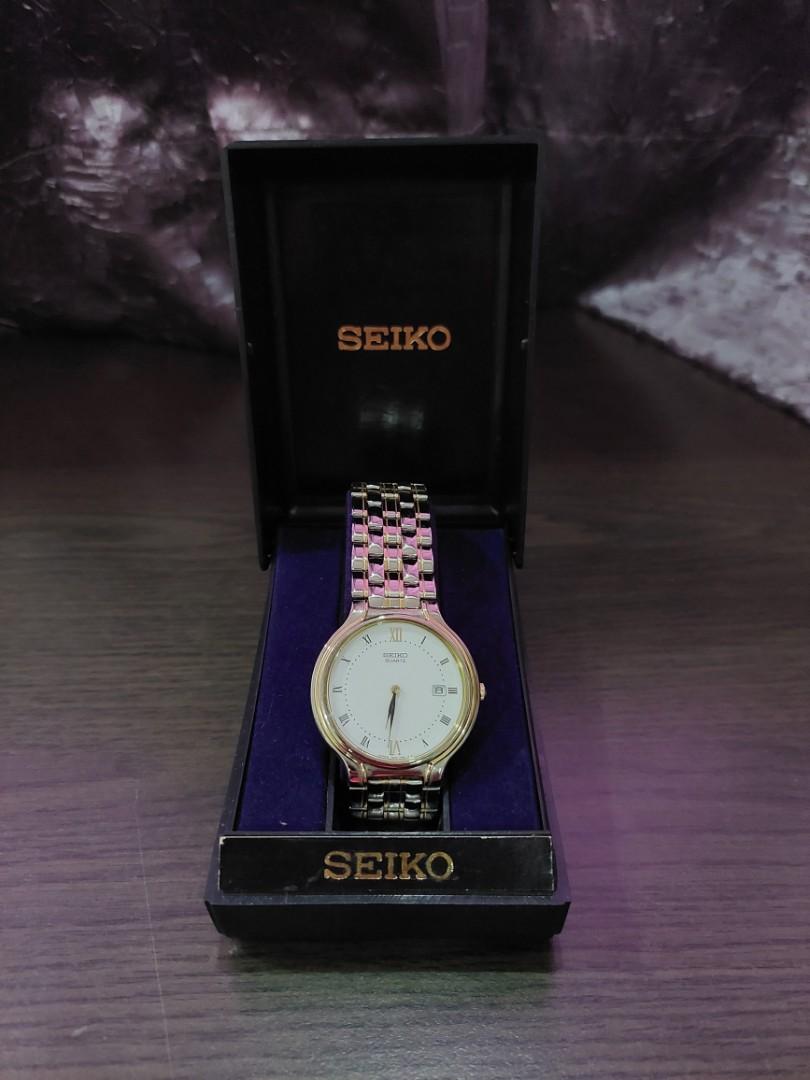 Authentic Vintage Seiko Watch 1993 Stainless Steel - Seiko 7N29-7160,  Luxury, Watches on Carousell