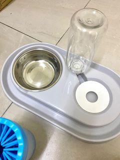 Automatic Pet Drinking Bowl (Free paw washing cup)