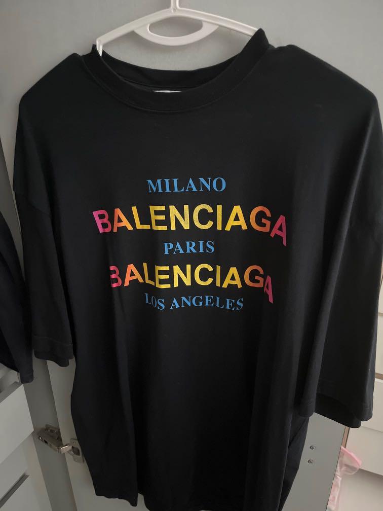 Balenciaga cities tee authentic