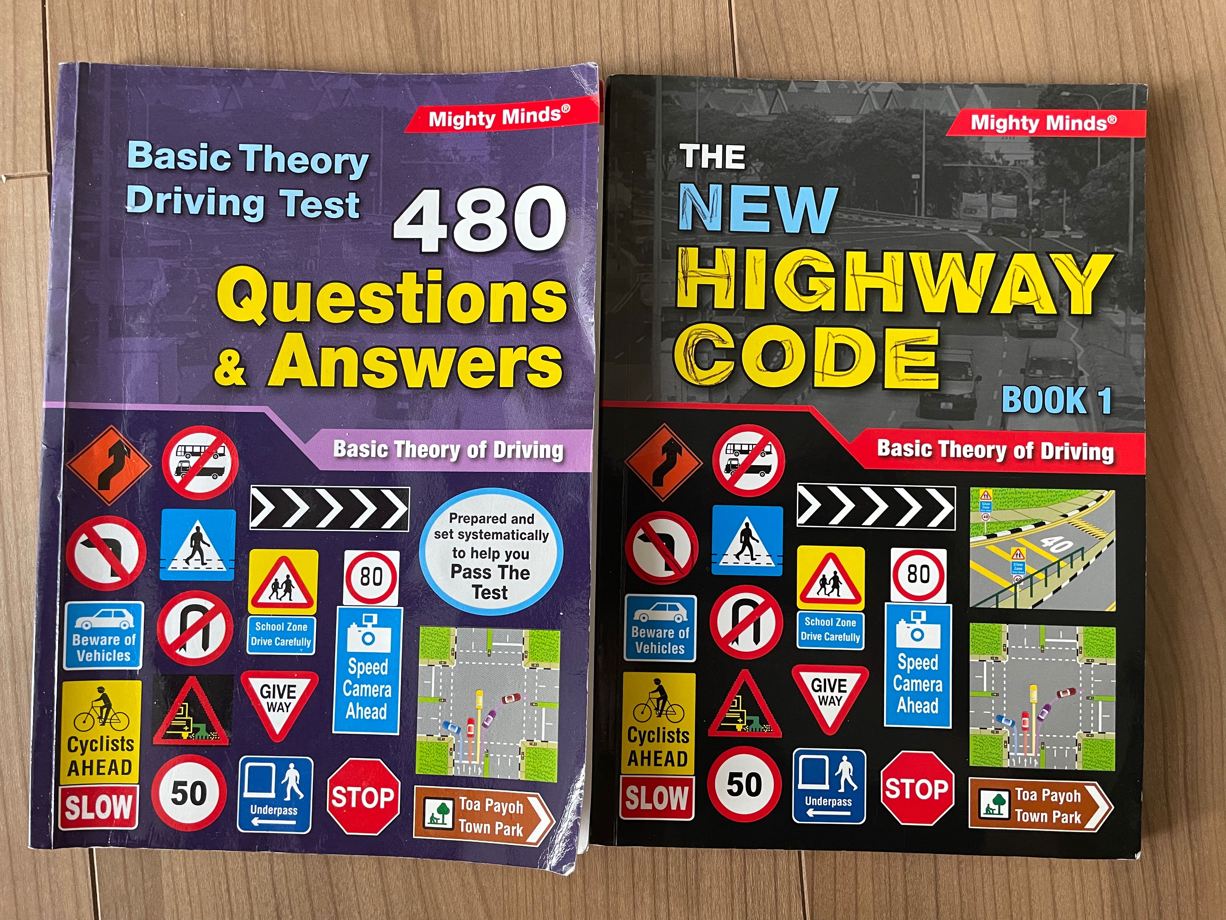 Basic Theory Driving Test with Q&A, Hobbies & Toys, Books & Magazines