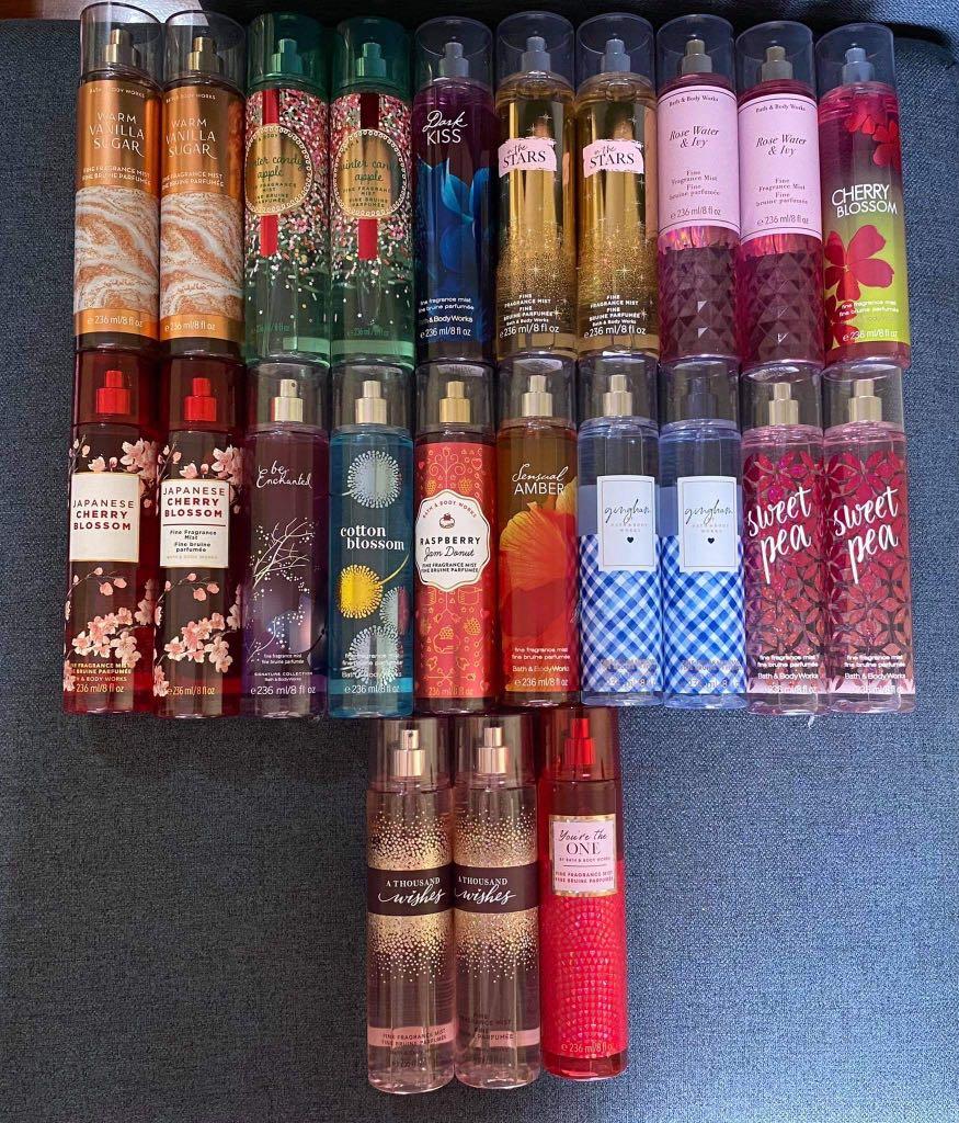Bath & Body Works Perfume Mist, Beauty & Personal Care, Fragrance