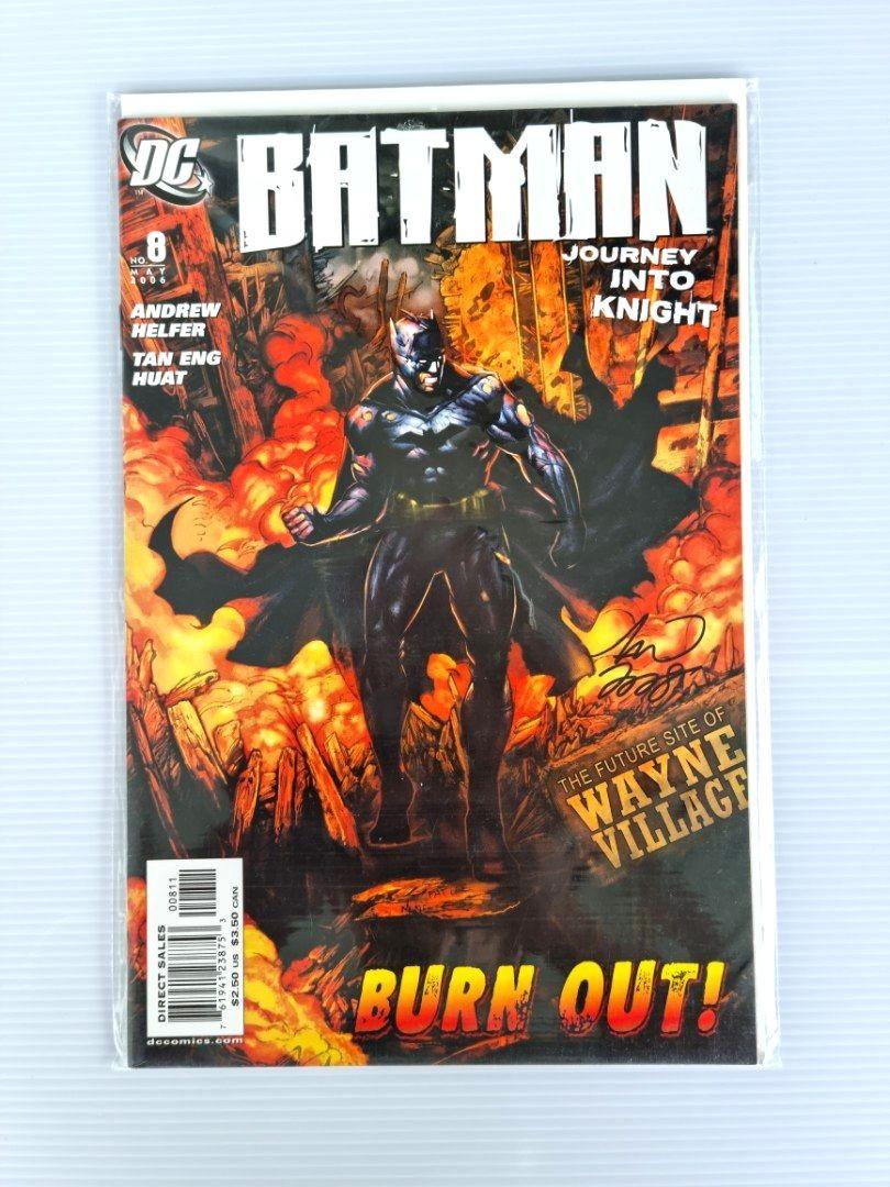 Batman Journey into Knight # 1 2 6 7 8 9 signed., Hobbies & Toys, Books &  Magazines, Comics & Manga on Carousell