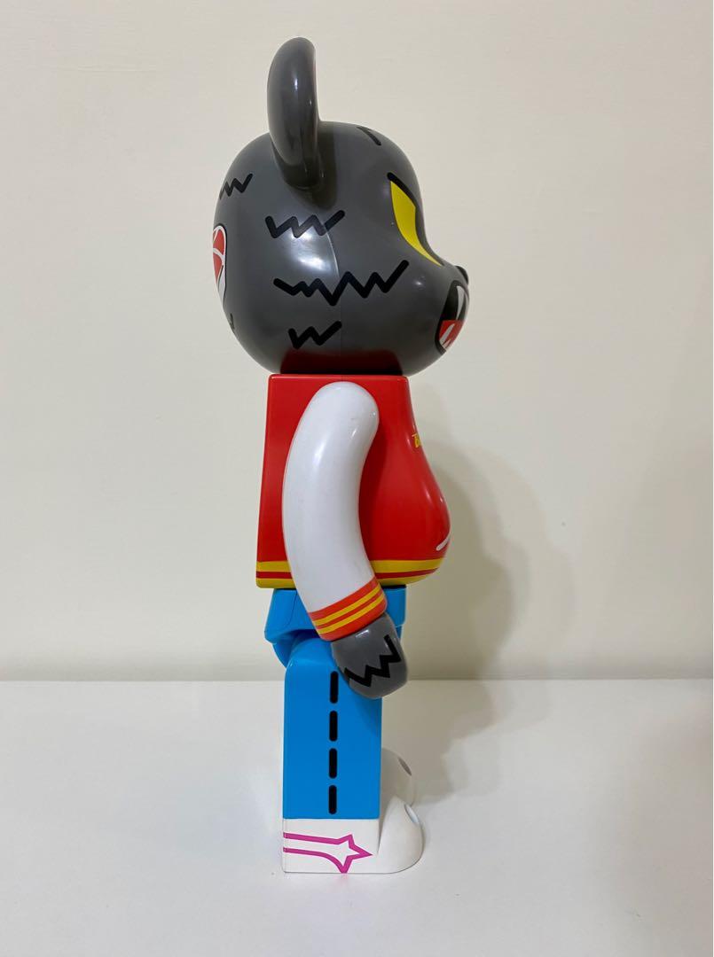 BEARBRICK tokidoki Wolf 狼400 BE@RBRICK 400%, 書籍、休閒與