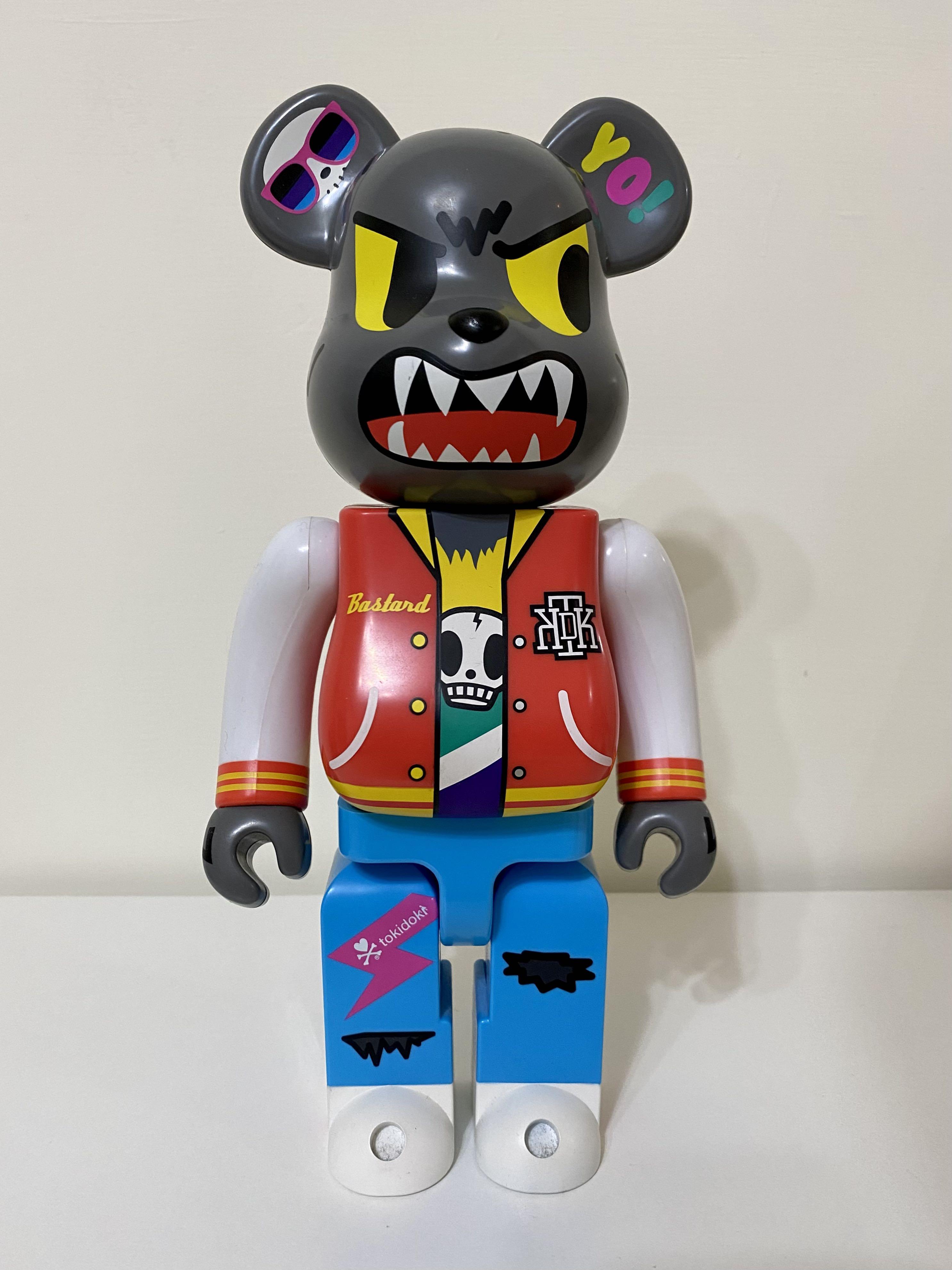 BEARBRICK tokidoki Wolf 狼400 BE@RBRICK 400%, 書籍、休閒與