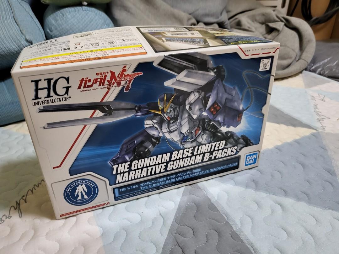 Bnib Hg 1 144 Narrative Gundam B Packs The Gundam Base Limited Hobbies Toys Toys Games On Carousell Bnib Hg 1 144 Narrative Gundam B Packs The Gundam Base Limited Hobbies Toys Toys Games On Carousell