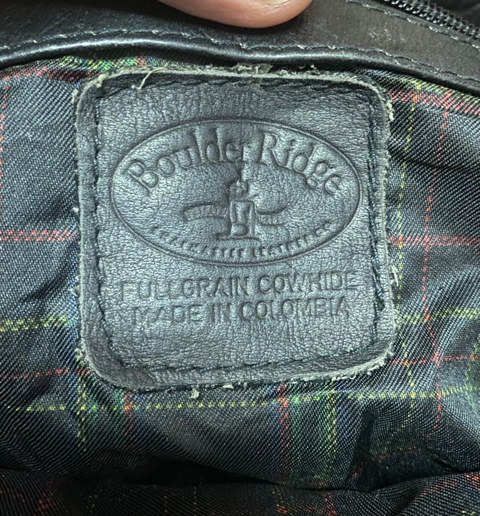 Boulder ridge leather sales backpack