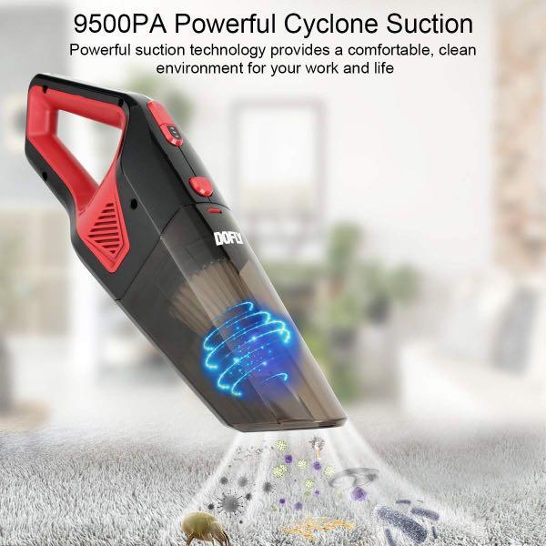 Dofly handheld sales vacuum cordless review