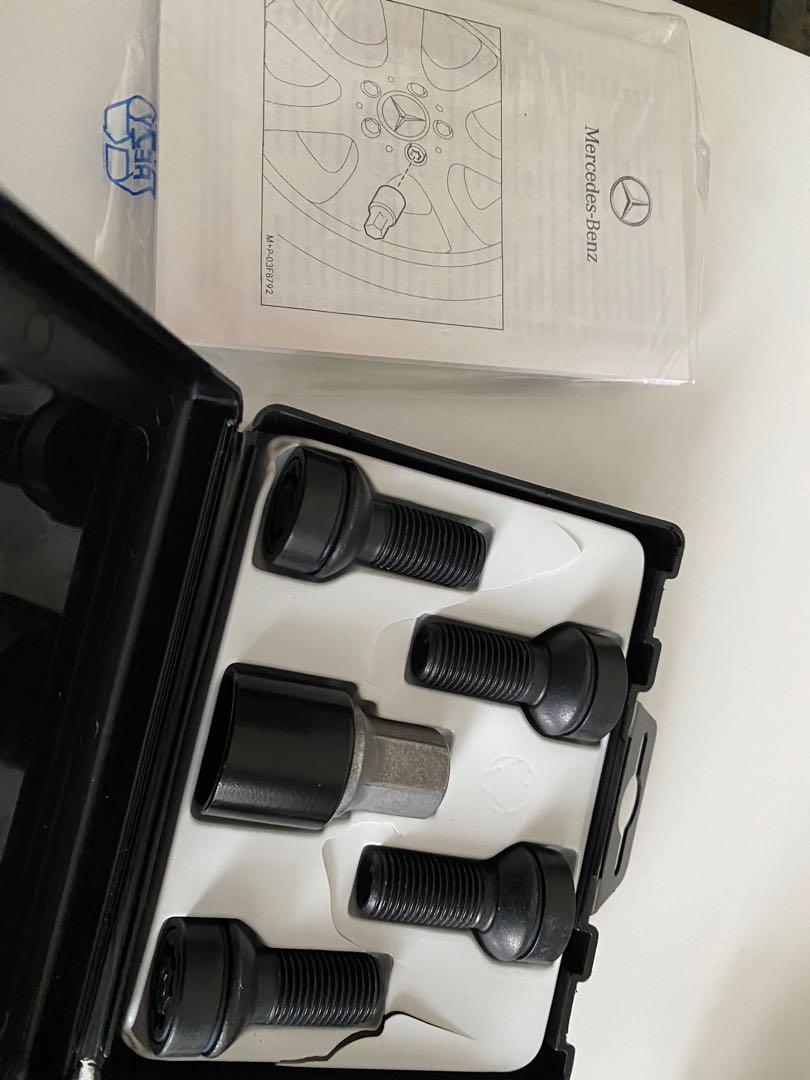 Brand New Original Mercedes Benz Rim Locks, Car Accessories ...