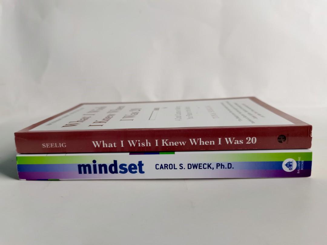 Bundle "Mindset & What I Wish I Knew When I Was 20" (Category: Storybooks) located in Mandaluyong City. Submitted by pattotie_bookshop (Listing ID 1148542628, Image 3). Description: !!! GREAT DEALS IN MY STORE !! Visit our shop to get the lowest prices and the best deals yet. I know you want it! Ano pang hinihintay mo, Add to Cart na! Lazada Link : https://s.lazada.com.ph/s.h6EBV Shopee Link : http://shopee.ph/pattotie_bookshop PS: Please do supp