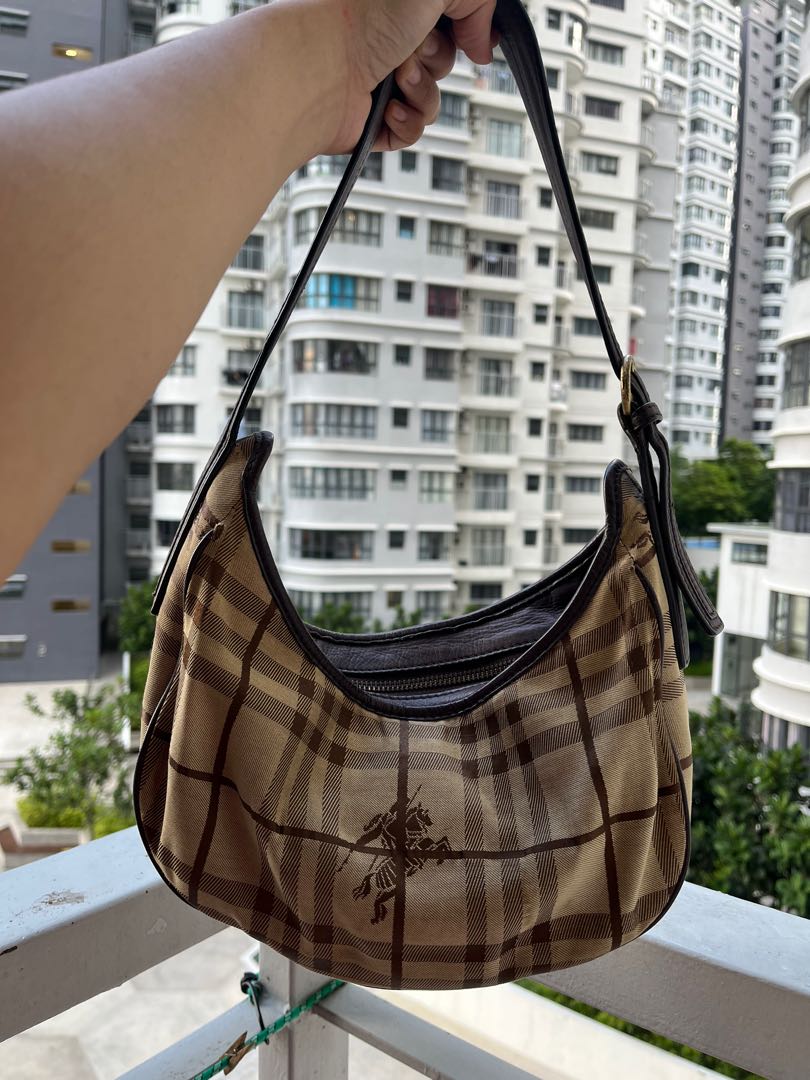 Burberry Shoulder Bag, Luxury, Bags & Wallets on Carousell