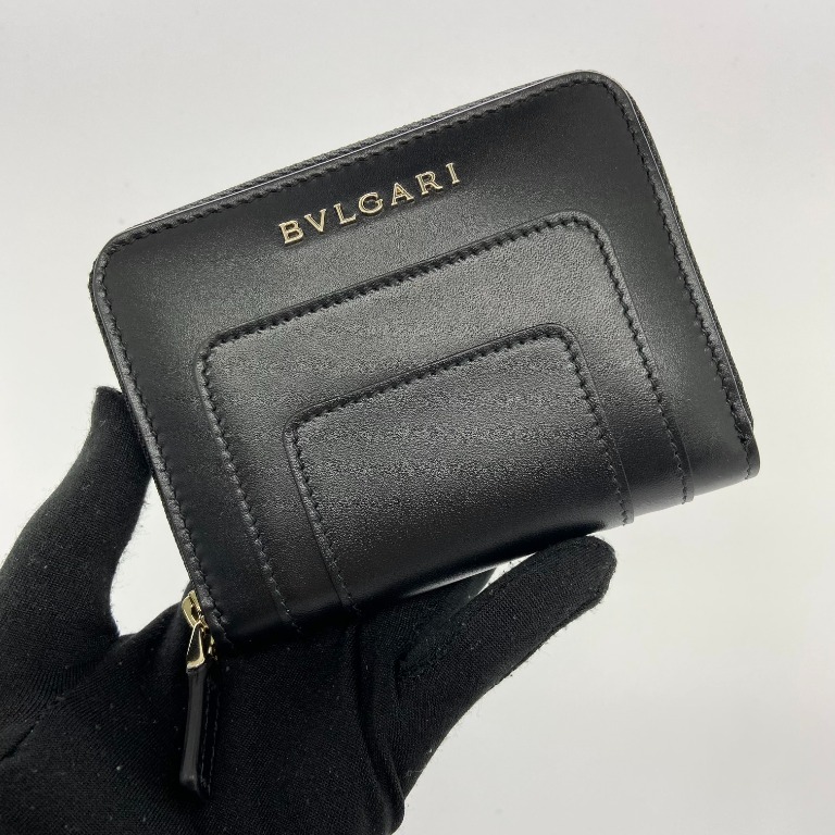 BVLGARI Bulgari Serpenti Forever Star Studs leather bag wallet on chai –  Afashionistastore