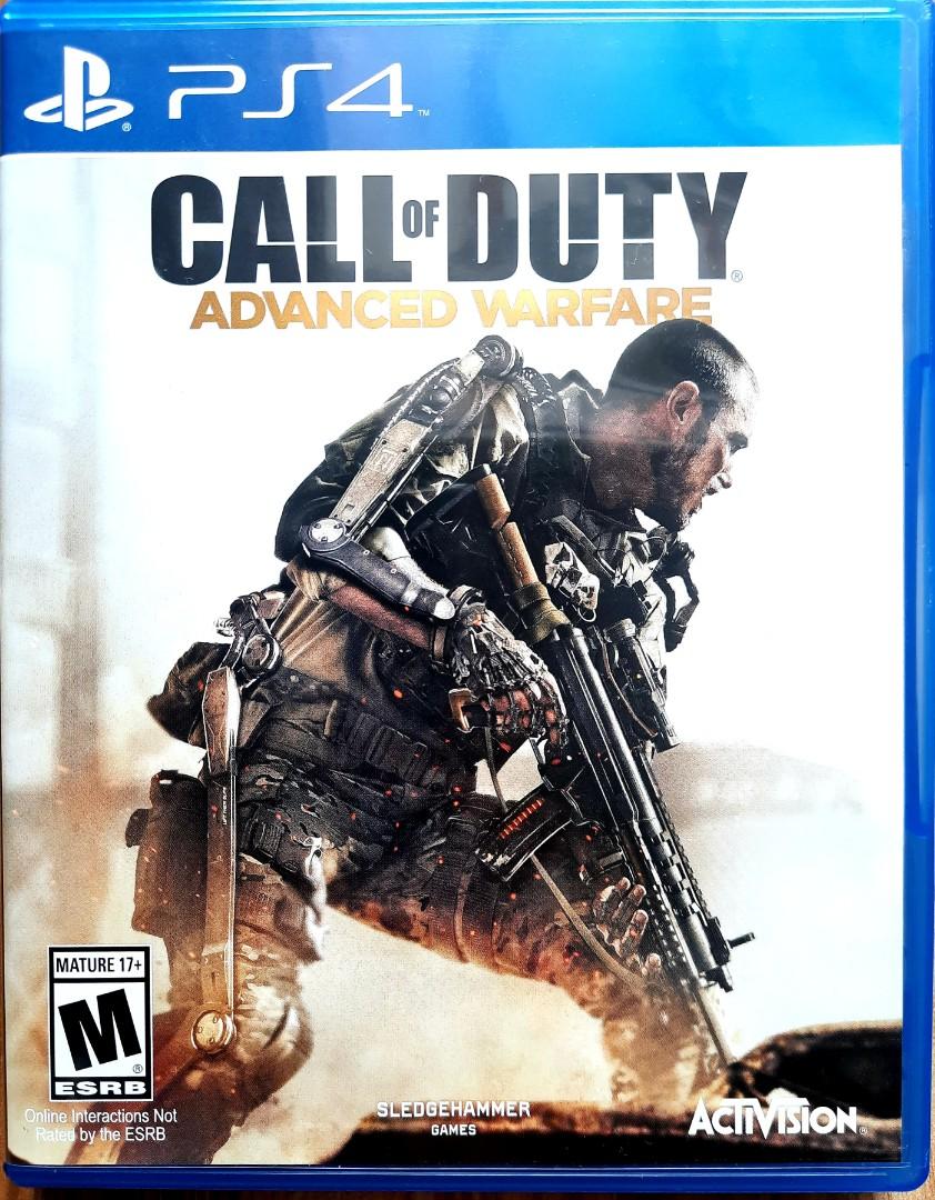 CALL OF DUTY ADVANCE WARFARE PS4 RALL (COD via Shopee), Video Gaming