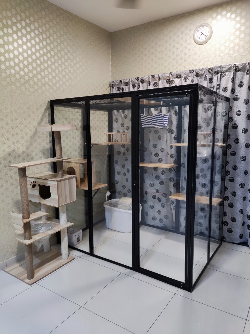 Cat cage, Furniture & Home Living, Furniture, Shelves, & Racks