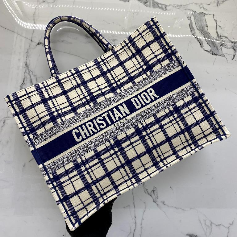 Christian dior checkered bag new arrivals