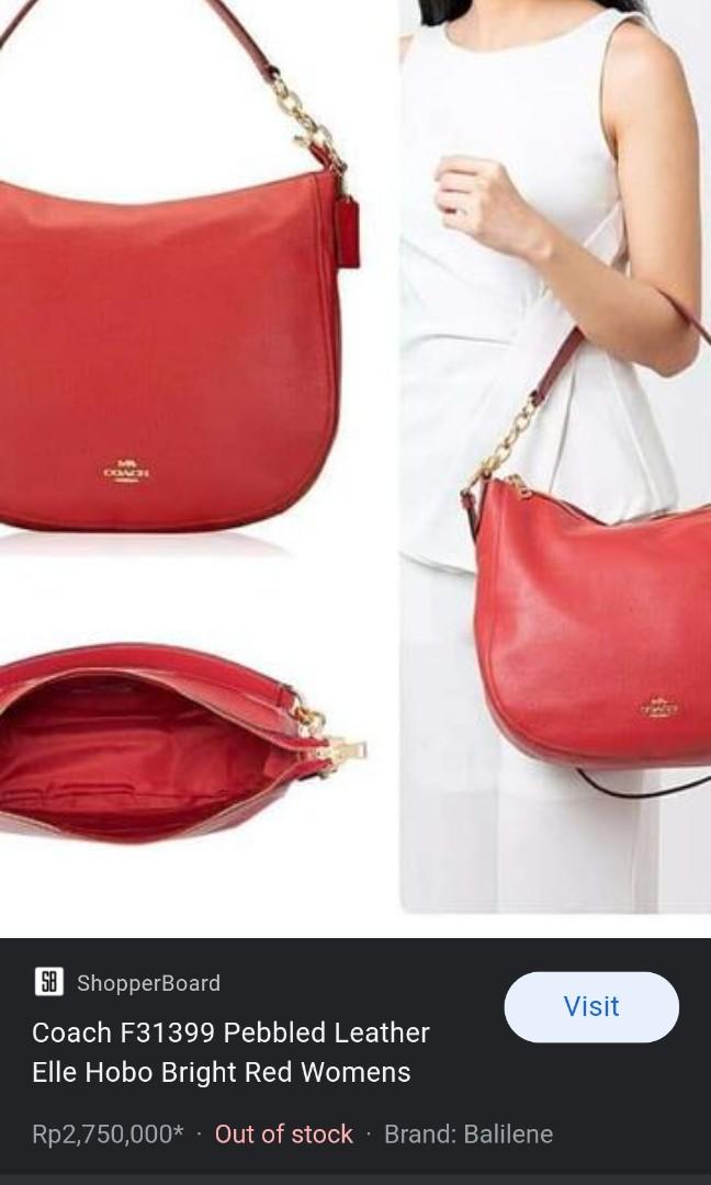 Coach elle cheap hobo f31399