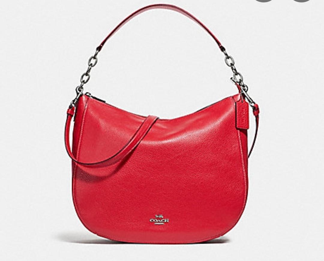 Coach F31399 hobo Shoulder sling red bag Women s Fashion Bags