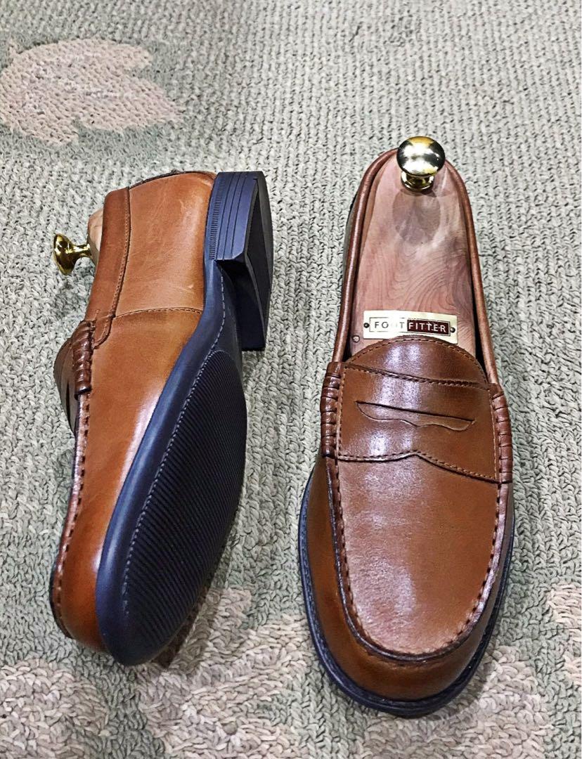 Cole Haan British Tan Dustin Penny Loafers Men s Fashion