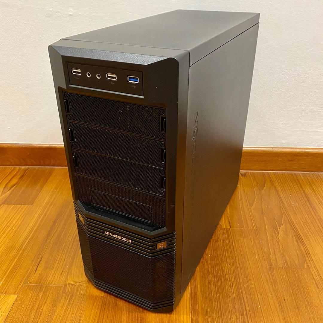 Computer Desktop PC CPU Case for ATX & MATX motherboard from Armageddon ...