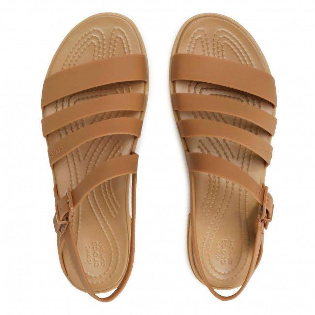 Gold croc sandals on sale