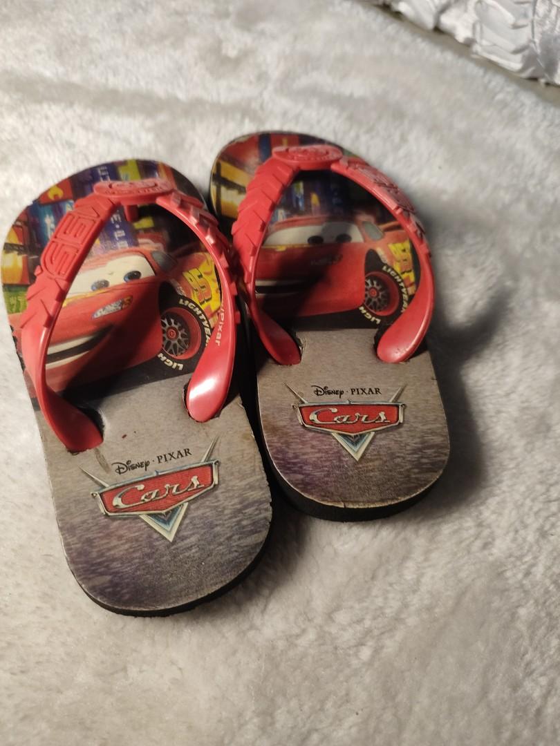 Disney cars deals flip flops
