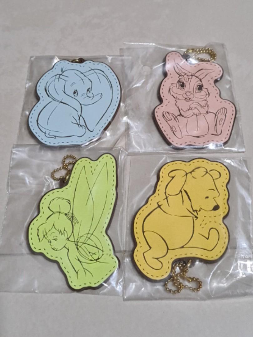 Disney Rabbit Keychain Disney Rubber Keychains - Dumbo, Miss Bunny, Tinkerbell, Pooh, Hobbies ...