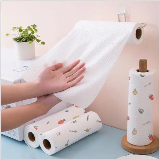 Decontamination Dish Towels Reusable Magic Sponges Cloth Kitchen Cleaning Wipers