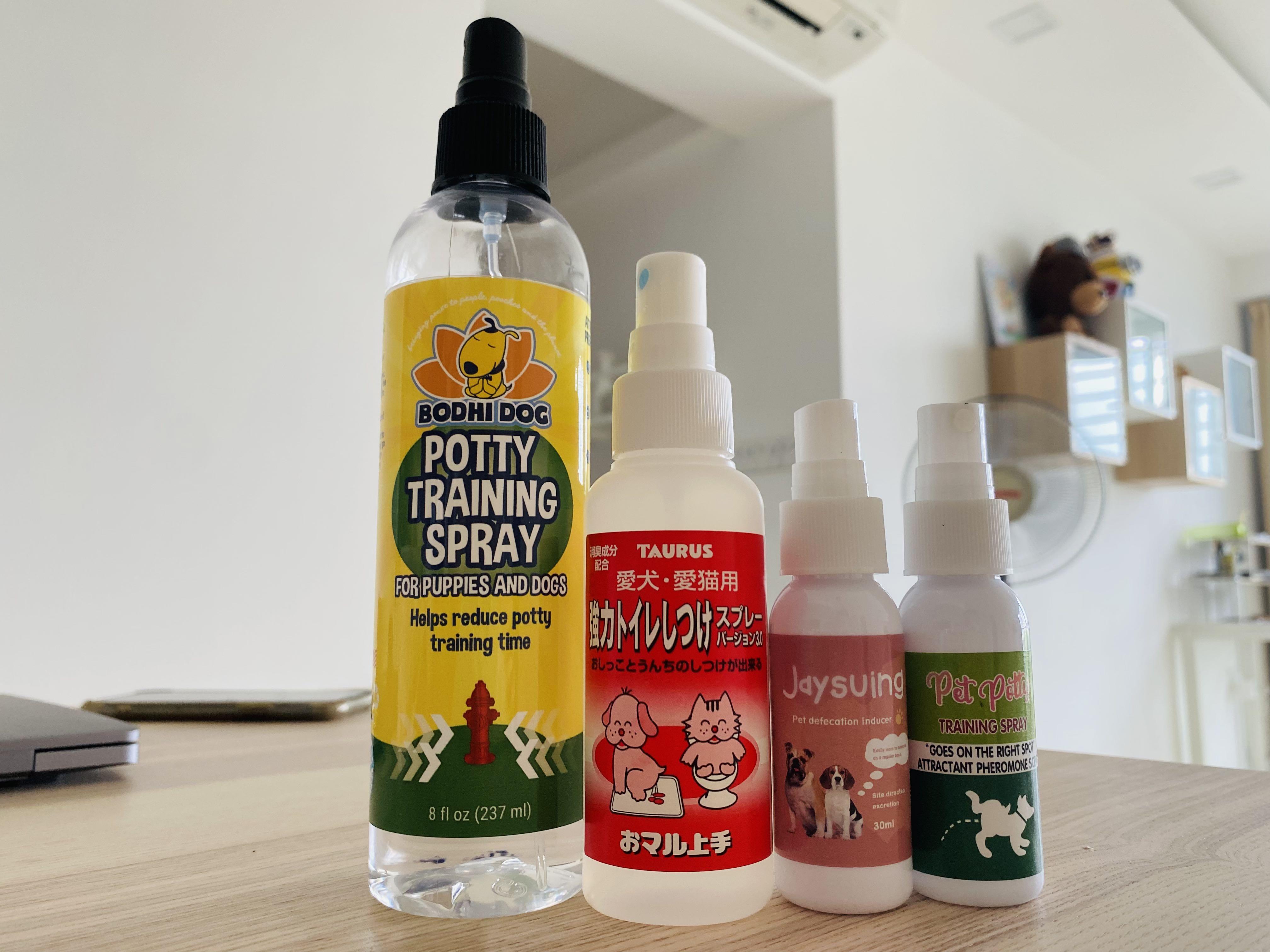 Dog potty training Spray Bodhi and Taurus, Pet Supplies ...