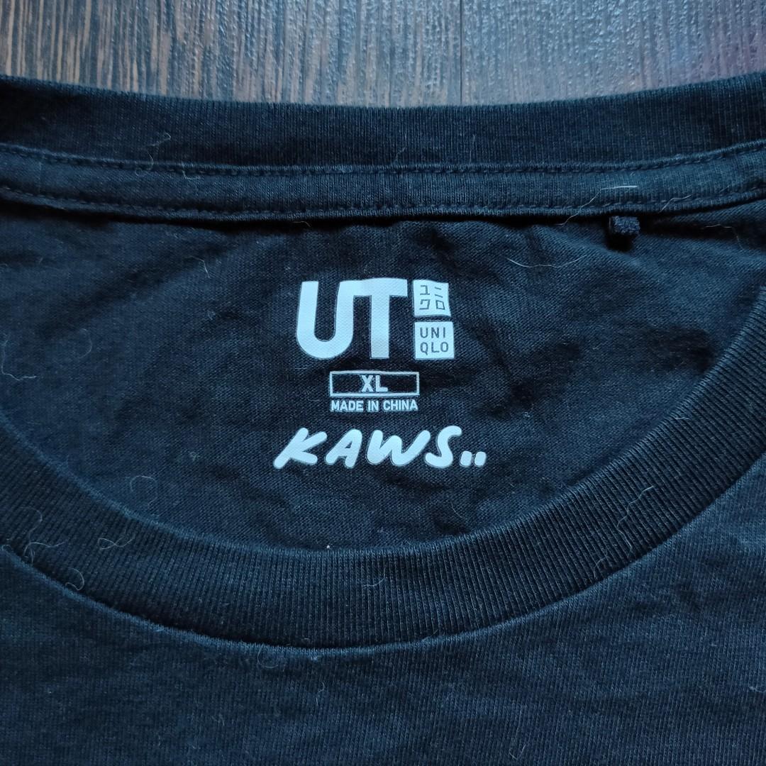 DS! UNIQLO x KAWS BFF COLLECTION SS19 | Pocket Tee (Category: Tshirts & Polo Shirts ) located in Cebu City. Submitted by denimholic (Listing ID 1148528026, Image 3). Description: 🕶️ Authentic Preloved Uniqlo Kaws BFF Shirt ▫️XL : W22in / L28in (Relaxed Fit) 2019 Release ▫️100% Cotton, Black Color ▫️9.5 / 10 excellent condition ▫️Made in China.