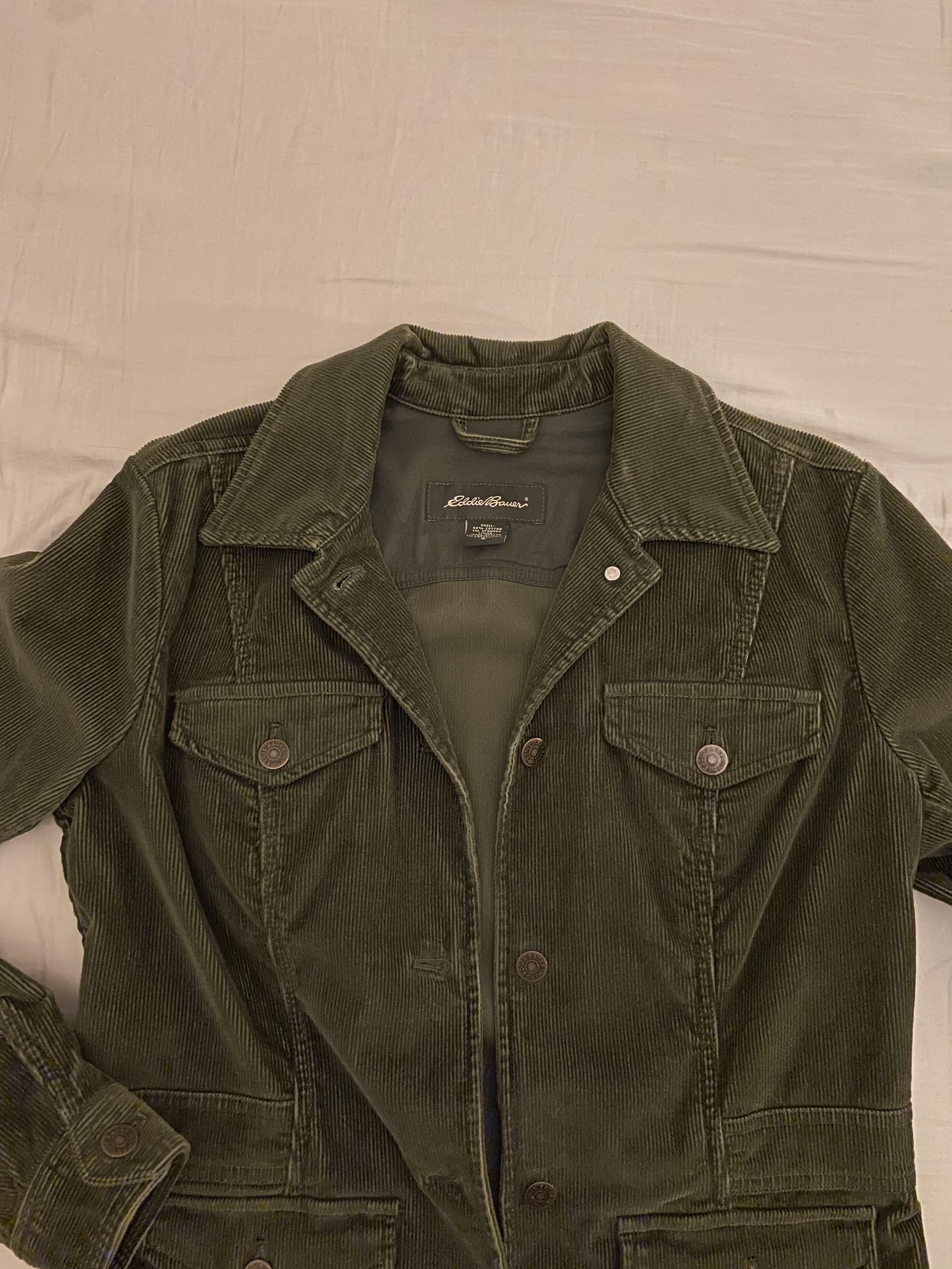 Eddie bauer olive outlet green jacket