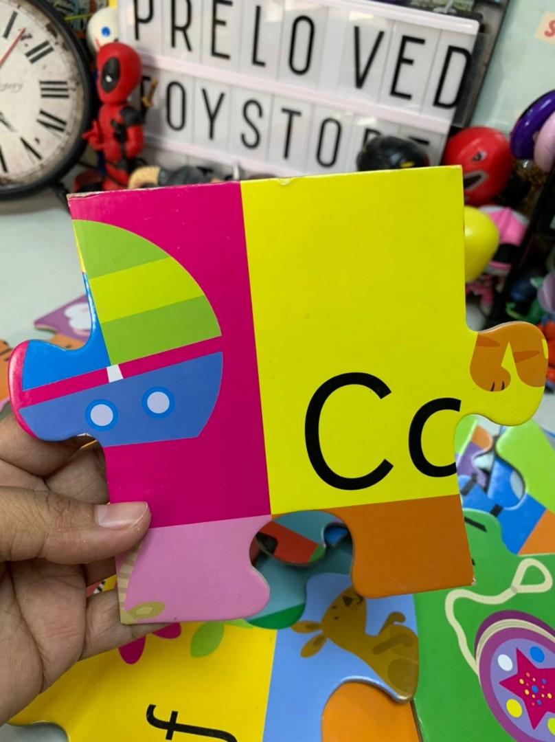 Elc alphabet discovery floor puzzle, Hobbies & Toys, Toys & Games on