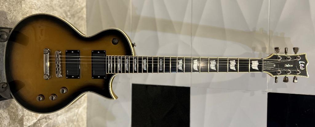 ESP LTD EC 1000 MGOSB Metallic Gold Sunburst Made In Korea