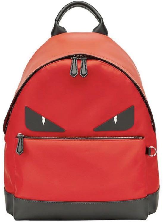 Fendi Monster Backpack Women s Fashion Bags Wallets Backpacks on Carousell