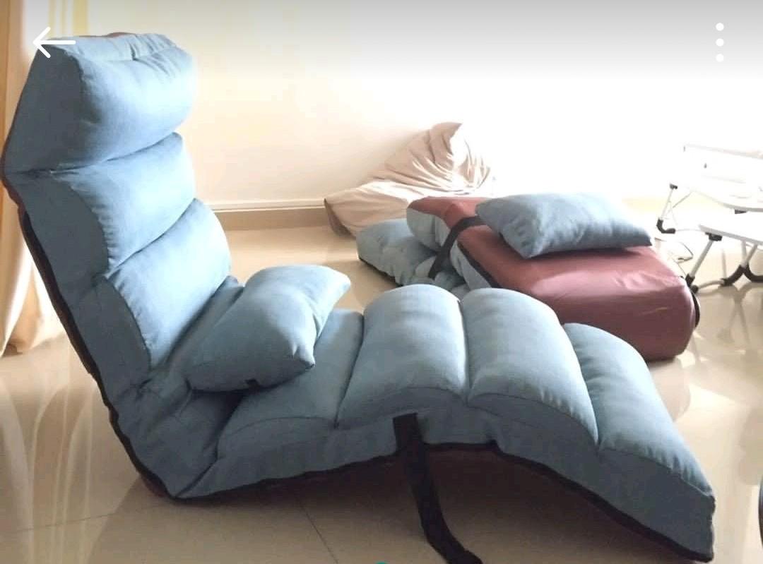 Floor Sofas (Category: Sofas) located in Singapore. Submitted by k.bung73 (Listing ID 1148481466, Image 1). Description: 2 floor sofas for sale at $40 each. In very good conditions (no stain, no fading, no tear, no marks etc ...). Reason for selling - use only once a while since we bought them..