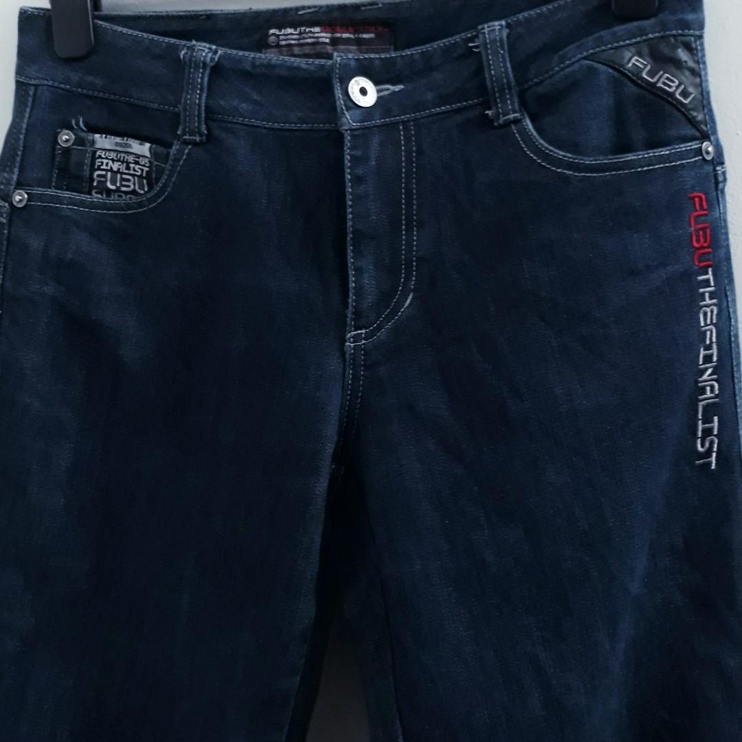 FUBU Jeans, Fesyen Pria, Pakaian 