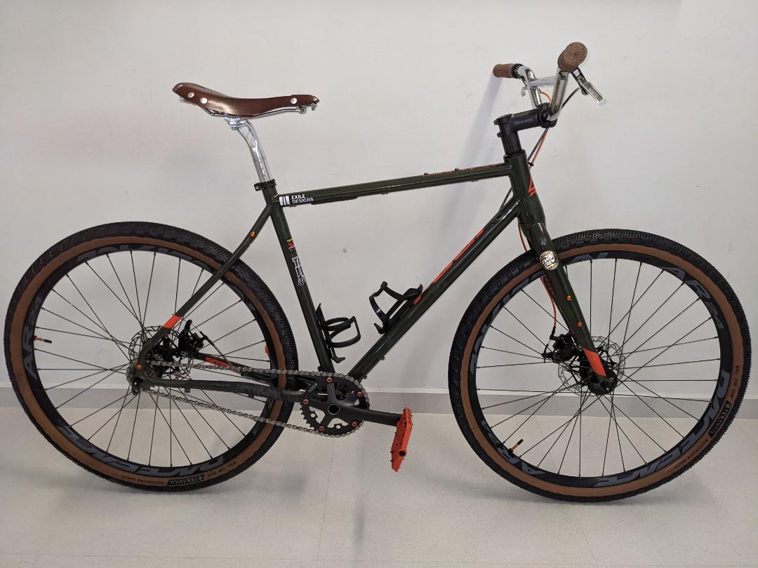 Fuji Jari 2.3 Single Speed Gravel Rambler Sports Equipment