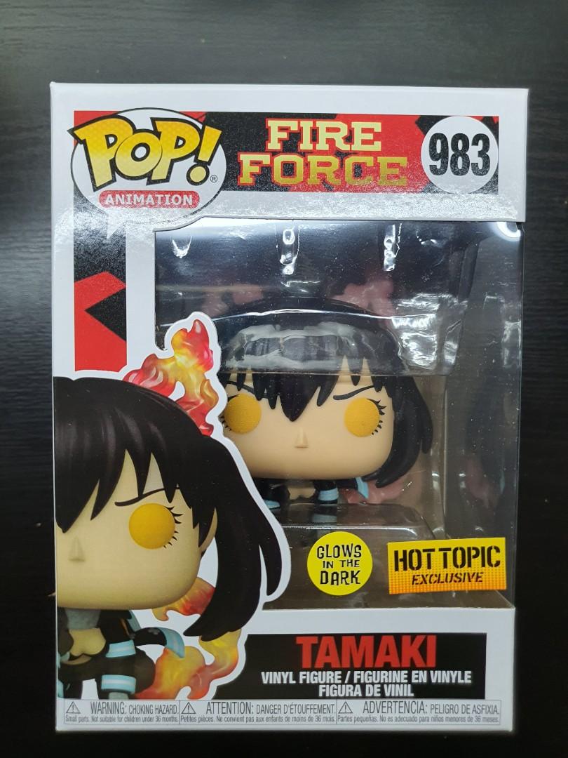 Funko Fire Force Pop! Animation Tamaki Glow-In-The-Dark Vinyl Figure Hot  Topic Exclusive