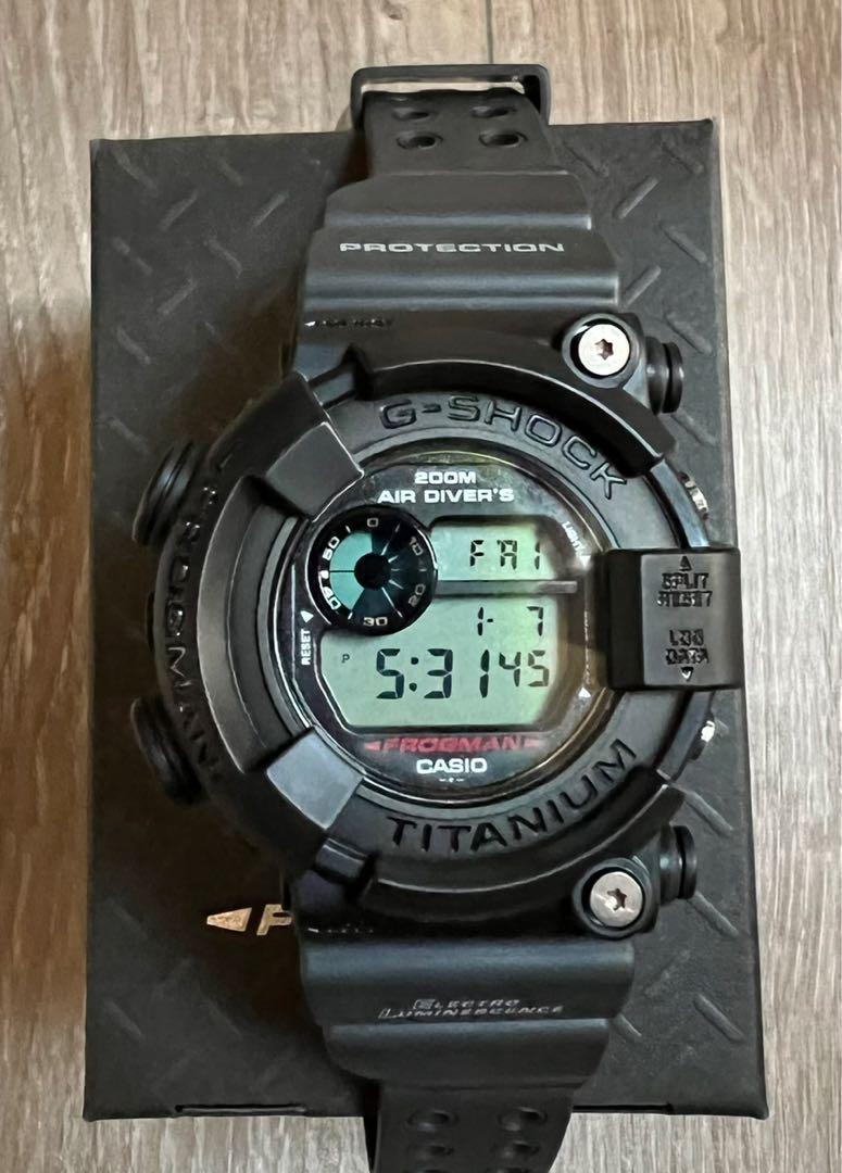 G Shock Frogman MIB DW 8200 Z-1T, 名牌, 手錶- Carousell