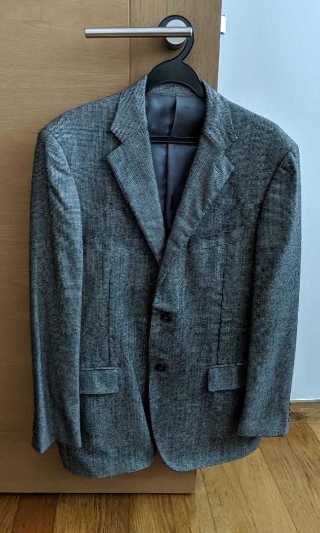 Giovanni Valentino formal grey jacket blazer