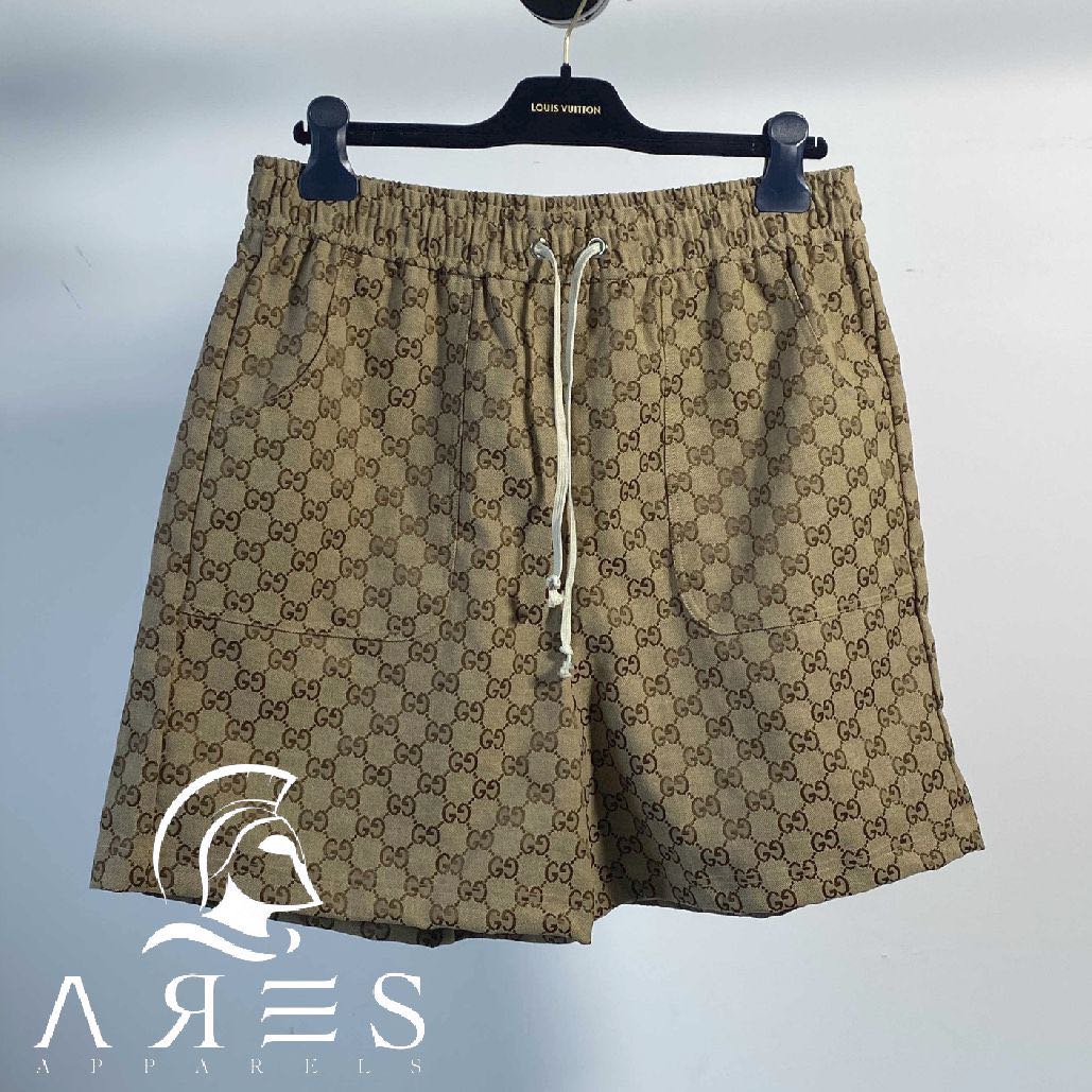 Gucci X TNF Shorts, Men's Fashion, Bottoms, Shorts on Carousell