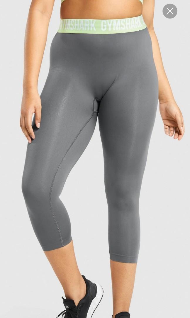 Gymshark seamless cropped leggings (XL)