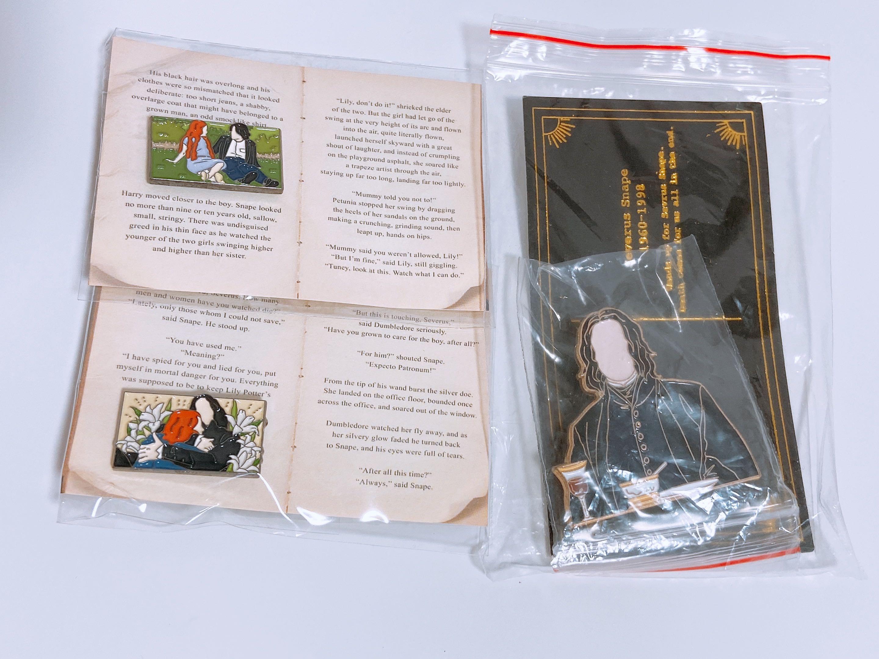 Harry Potter Severus Snape Enamel Pins Hobbies Toys Memorabilia Collectibles Fan Merchandise On Carousell