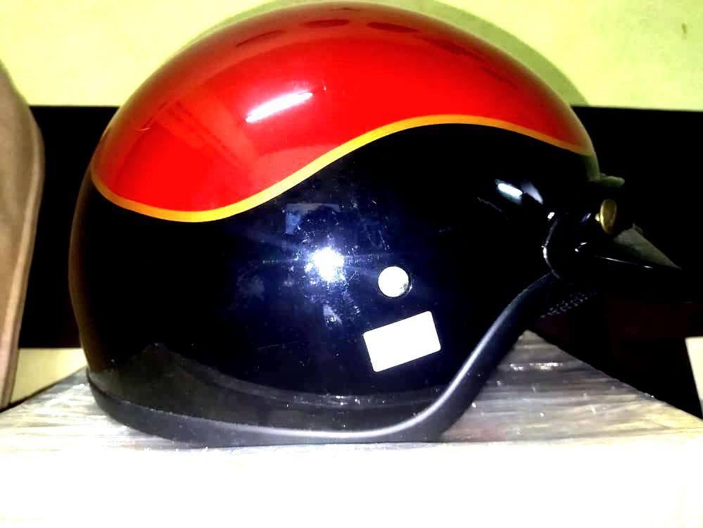 Helmet half LASER, Auto Accessories on Carousell