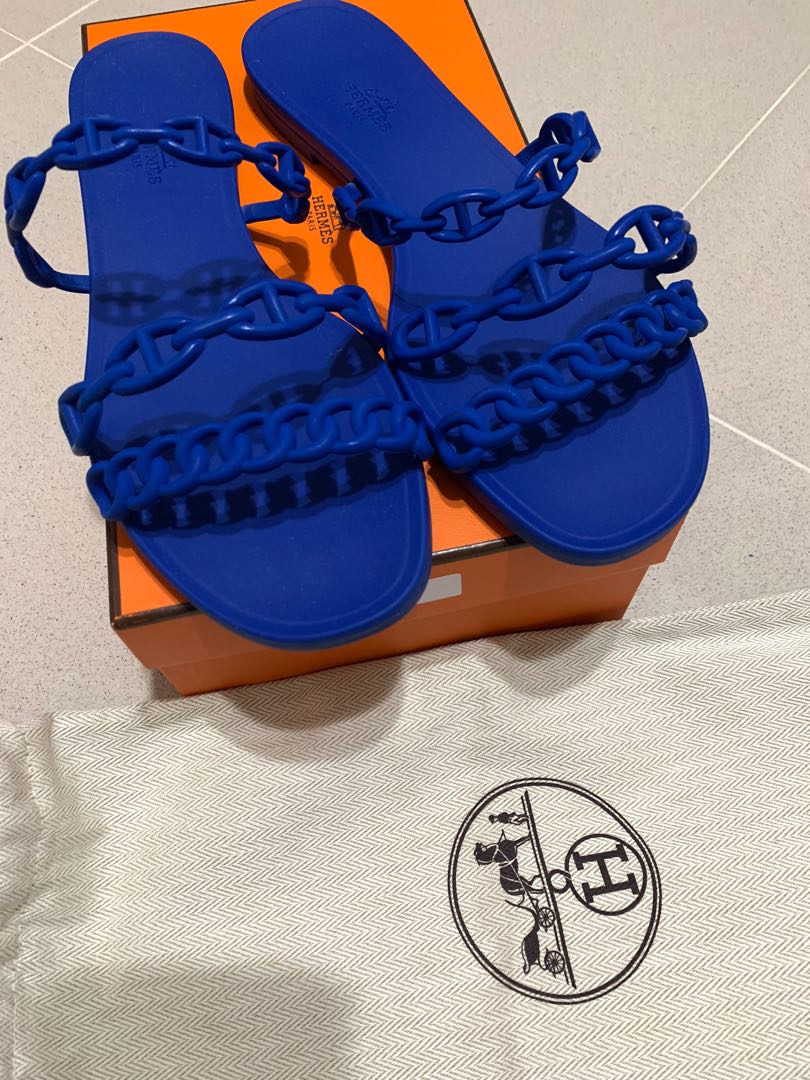 hermes sandal jelly